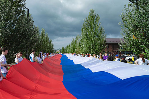 День Российского флага в Воронеже 05